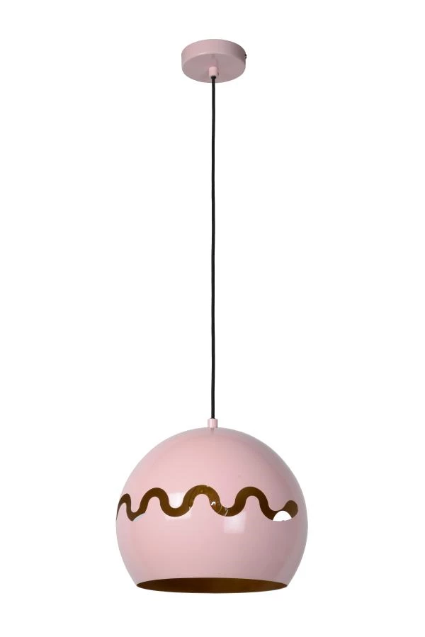 Lucide CORENTIN - Hanglamp Kinderkamer - Ø 28 cm - 1xE27 - Roze - uit